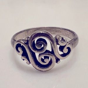 James Avery Spanish Swirl Scroll Ring
